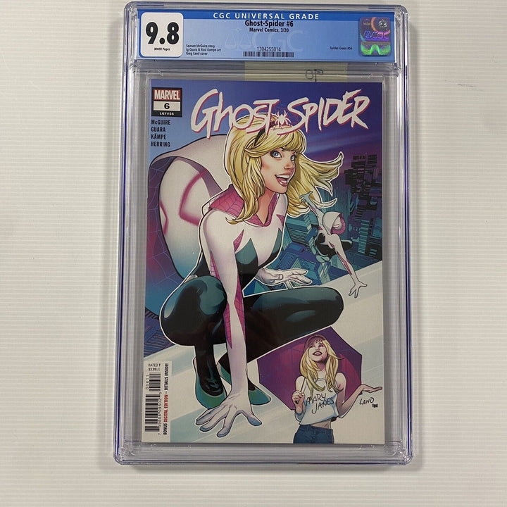 Ghost Spider #6 (Spider-Gwen #56) 2020 CGC 9.8 White Pages