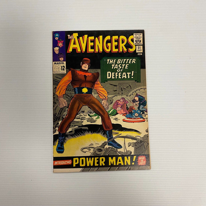 The Avengers #21 1965  FN Cent 1st Appearance of Power Man