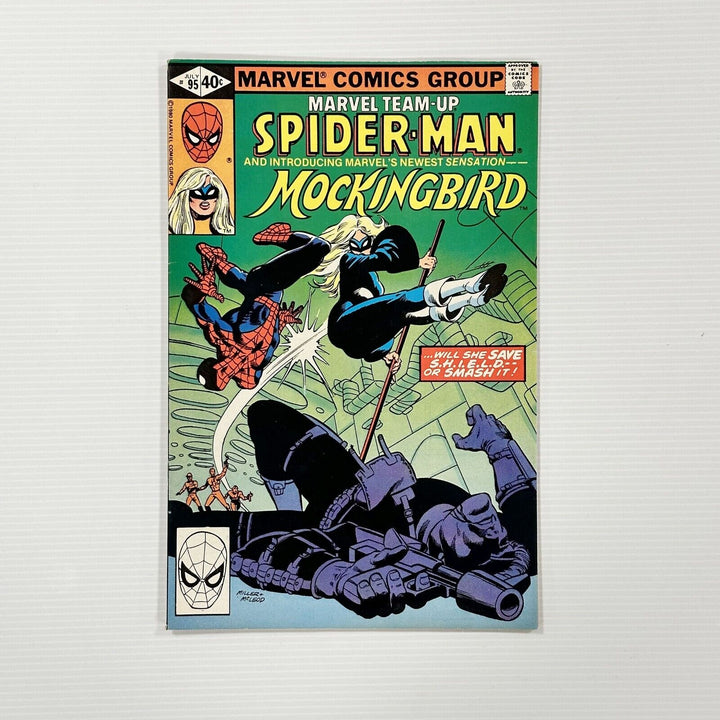 Marvel Team-Up Spider-Man & Mockingbird #95 1980 FN/VF Cent Copy