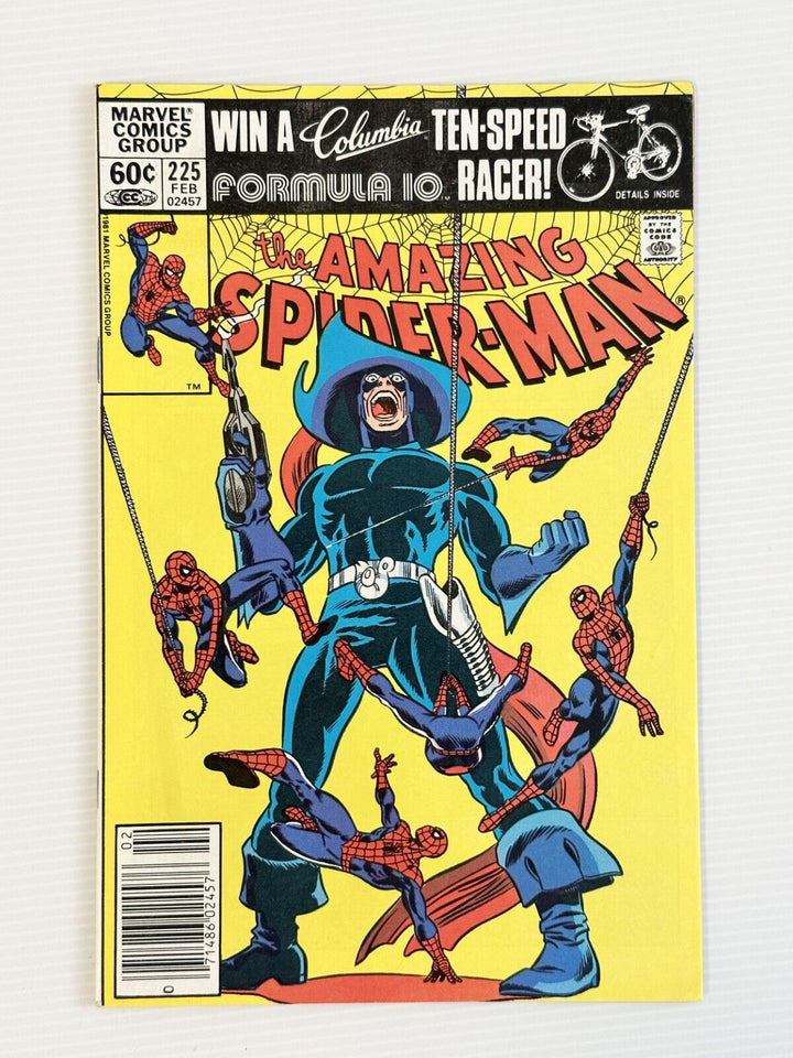 Amazing Spider-Man #225 1st Foolkiller VF/NM Newsstand Cent Copy