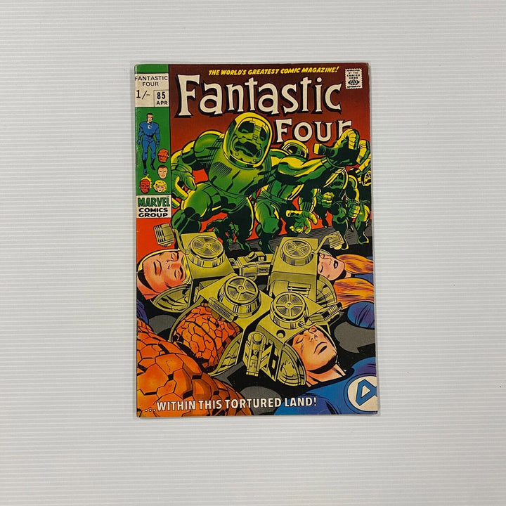 Fantastic Four #85 1969 FN- Pence Copy