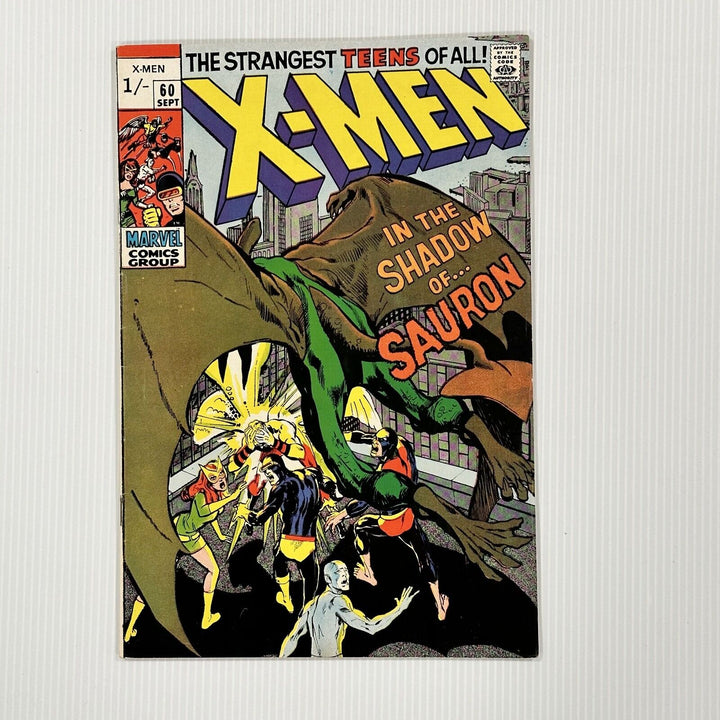 X-Men #60 1969 FN+ 1st appearance of Sauron Pence Copy