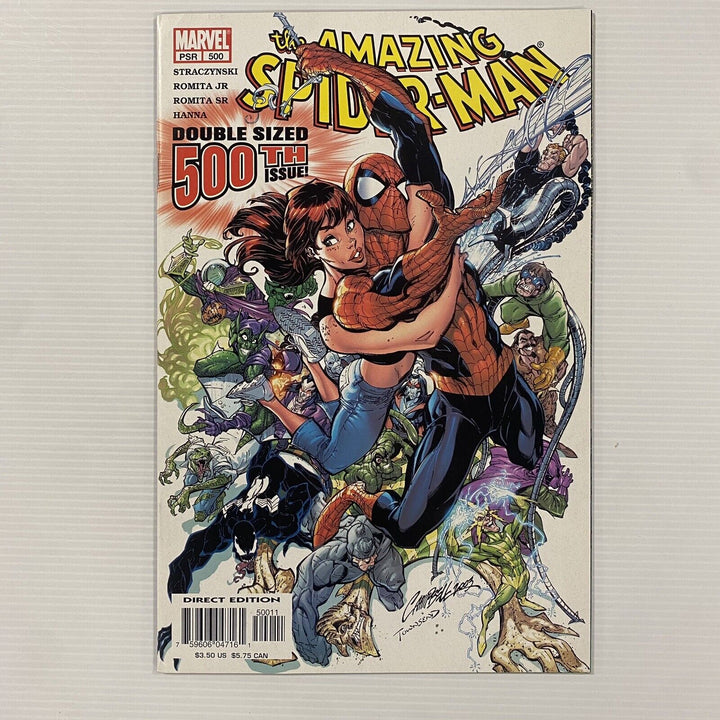 Amazing Spider-Man #500 2003 NM J. Scott Campbell cover