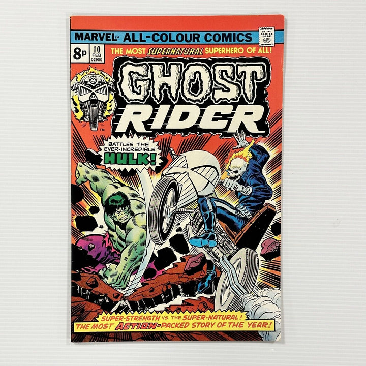 Ghost Rider #10 1974 FN/VF Pence Copy