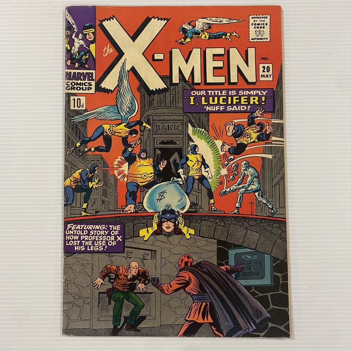 X-Men #20 1966 FN Pence Copy