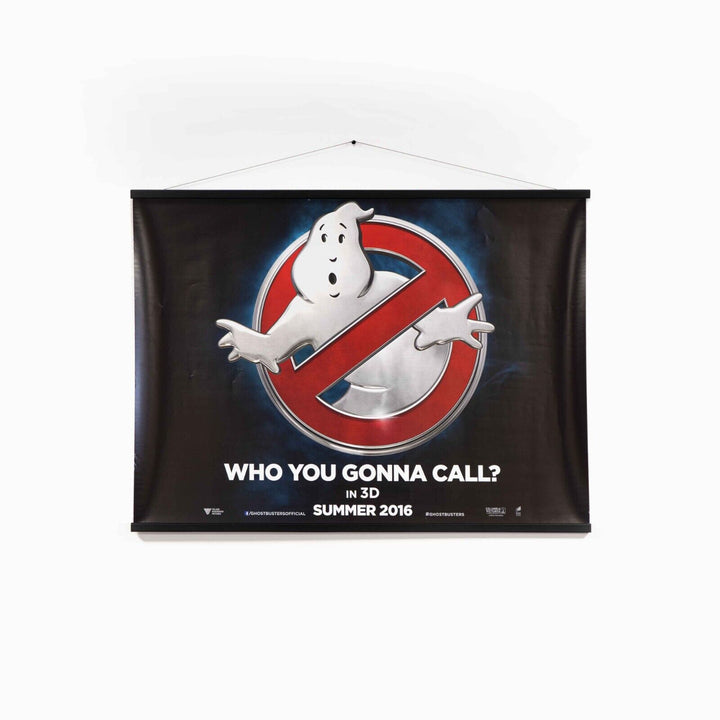 Ghostbusters Double Sided Movie Poster Original UK Quad