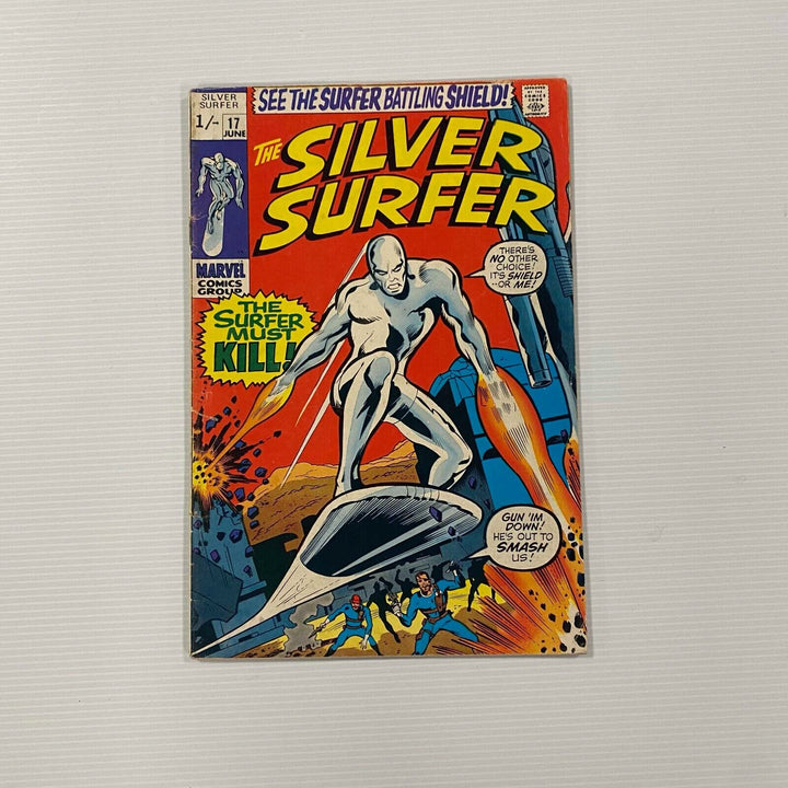 Silver Surfer #17 1970 VG Pence Copy
