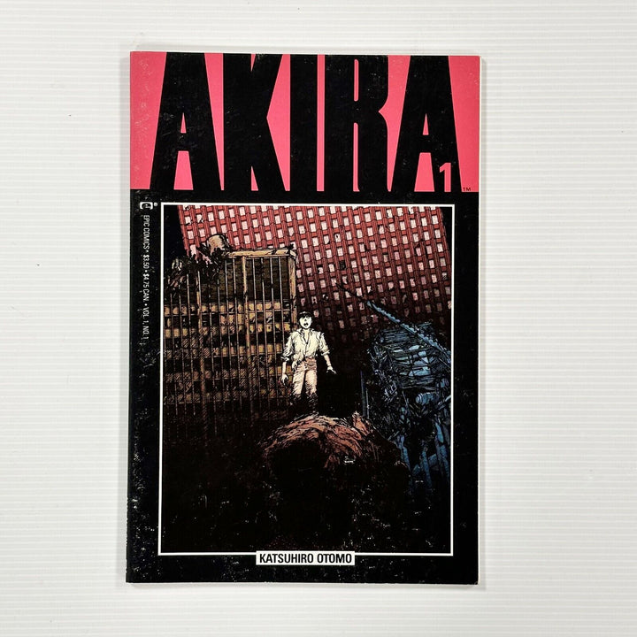 Akira #1 & #2 1986 FN/VF 1st Prints Colour rub on front covers Epic