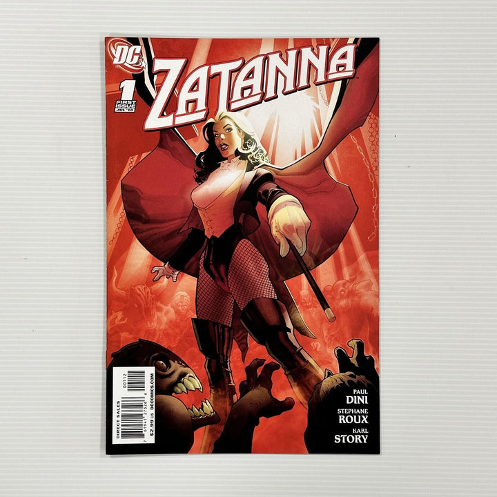 Zatanna #1 2010 NM 2nd Printing 1st App Of Brother Night Stephane Roux Cover