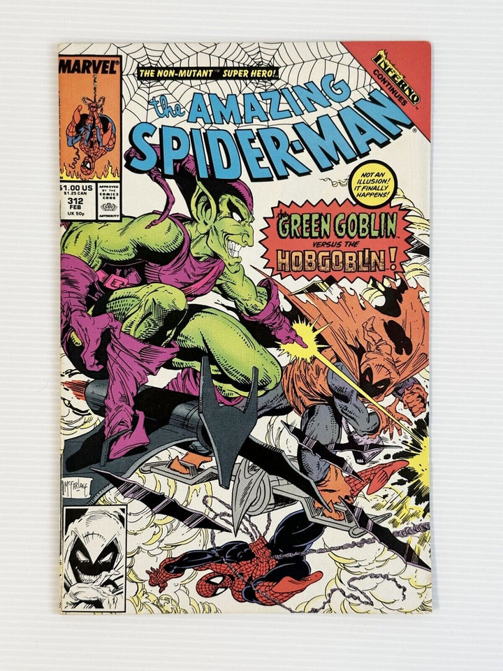 Amazing Spider-Man #312 1989 Green Goblin Hobgoblin VF/NM