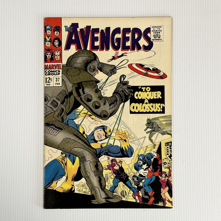 The Avengers #37 1967 VF- Cent Copy