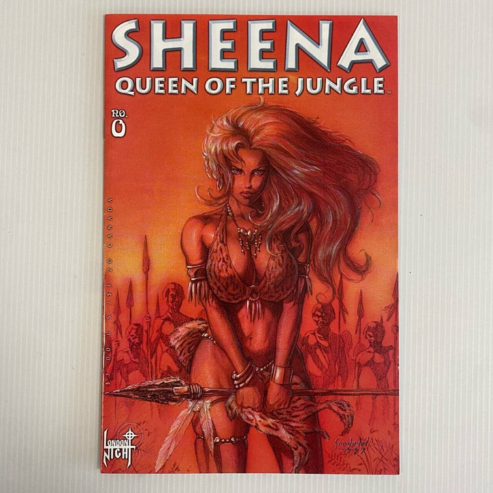 Sheena Queen of the Jungle #0 London Night 1997 NM comic