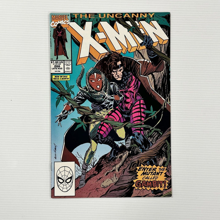 The Uncanny X-Men #266 NM- 1990 1st full app. Gambit Marvel