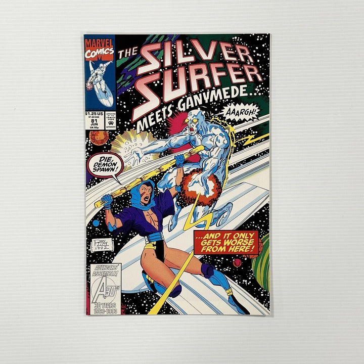 Silver Surfer #81 1993 NM 1st appearance of Tyrant