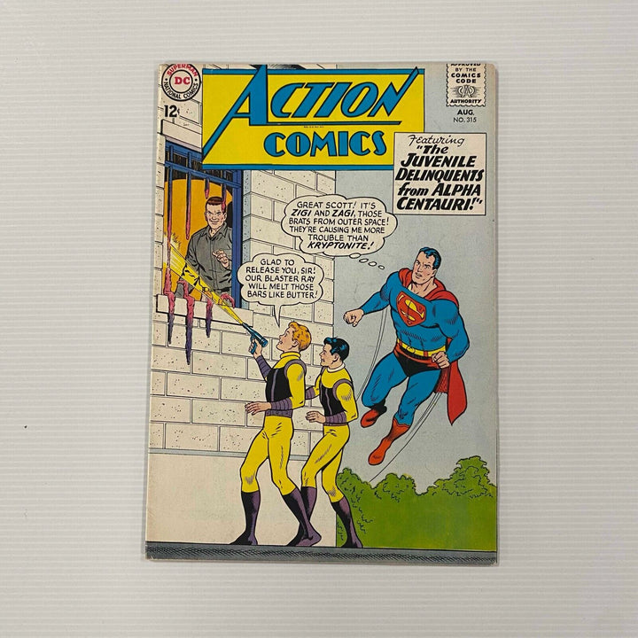 Action Comics #315 1964 FN+ Cent Copy