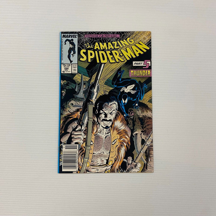 Amazing Spider-man #294 1987 VF/NM Part 5 - "Thunder" Newstand (2)