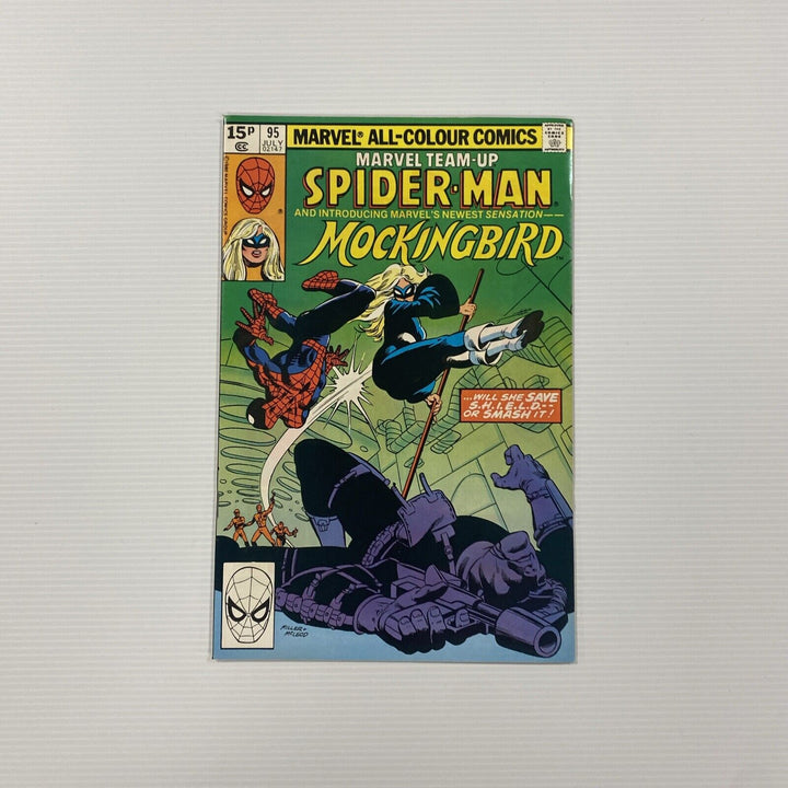 Marvel Team-Up Spider-Man & Mockingbird #95 1980 VF+ Cent Copy