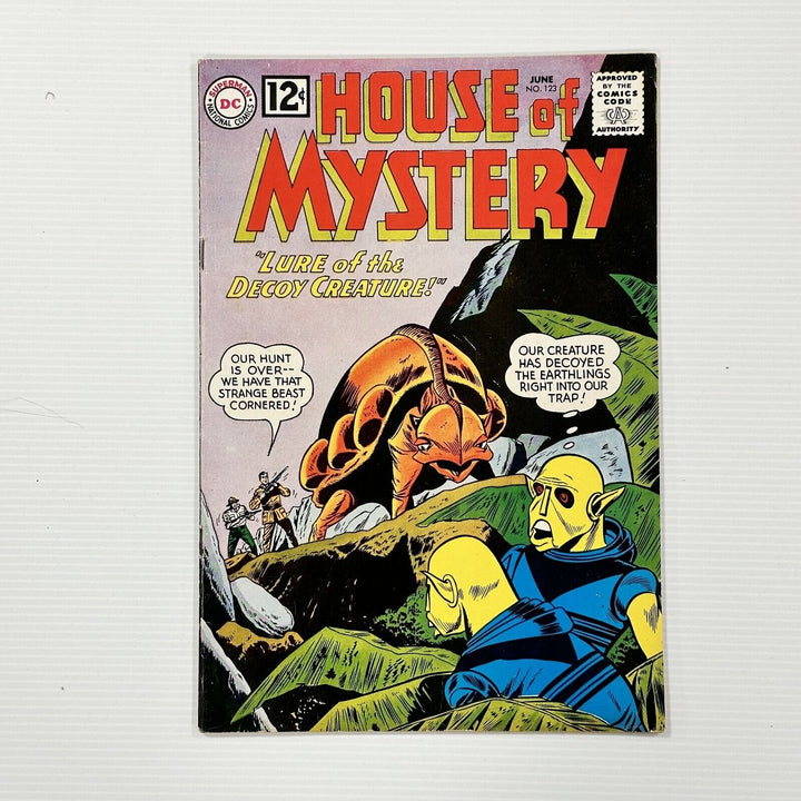 DC Comics House of Mystery #123 1962 FN Cent Copy