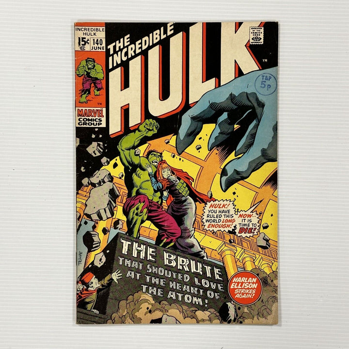 Incredible Hulk #140 1971 FN+