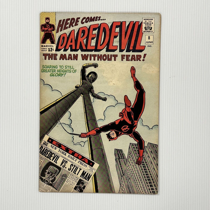 Daredevil #8 1963 VG/FN 1st Stilt Man Cent Copy