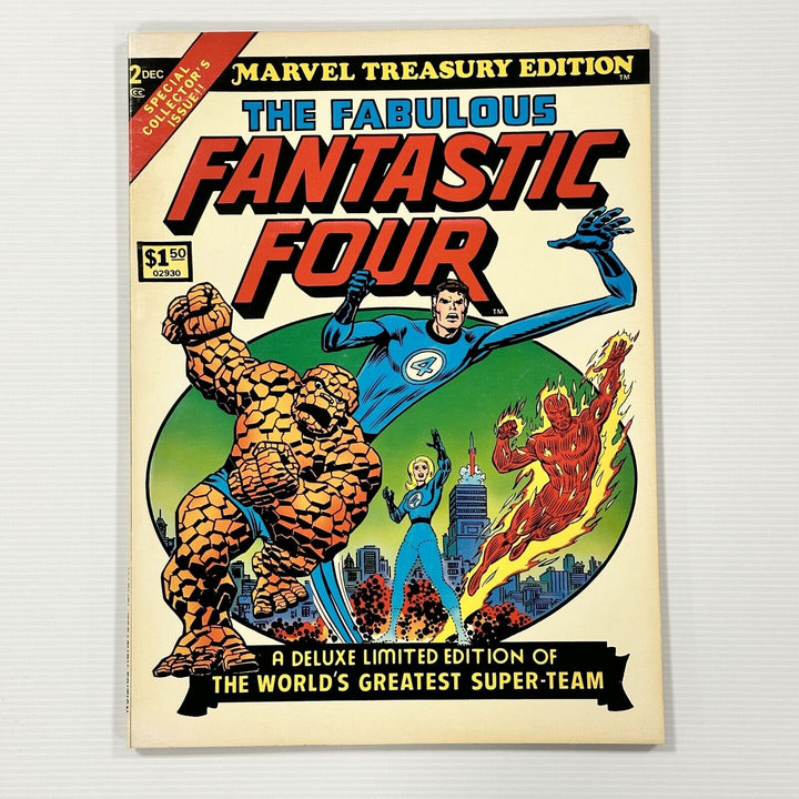 The Fabulous Fantastic Four Marvel Treasury Edition #2 1974 FN Pence Copy