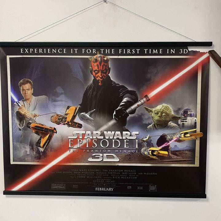 Star Wars: The Phantom Menace  (Episode I) Double Sided Movie Poster
