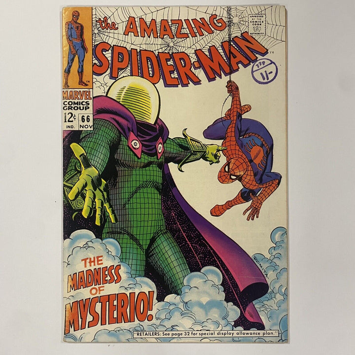 Amazing Spider-Man #66 1968 FN Cent Copy