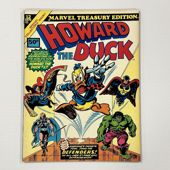 Howard The Duck  Marvel Treasury Edition #12 1976 VF+ Pence Copy