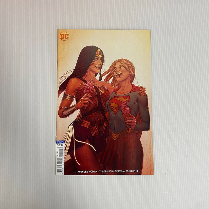 Wonder Woman #47 2018 NM Cover B Variant National Icecream Month Supergirl DC