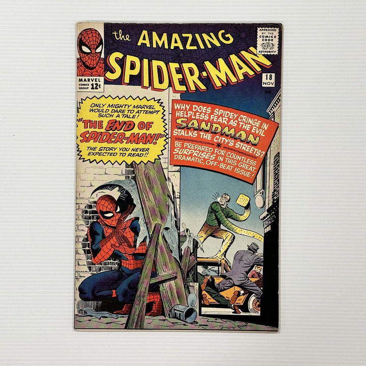 Amazing Spider-Man #18 1964 FN/VF 1st Ned Leeds Cent Copy
