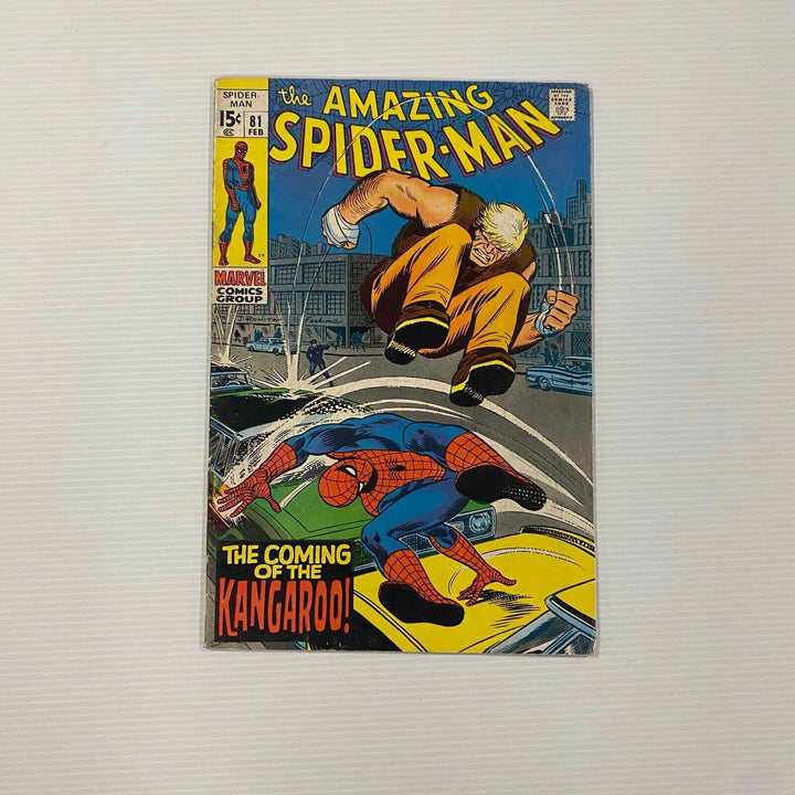 Amazing Spider-Man #81 1970 VG/FN Cent Copy 1st Appearance of The Kangaroo