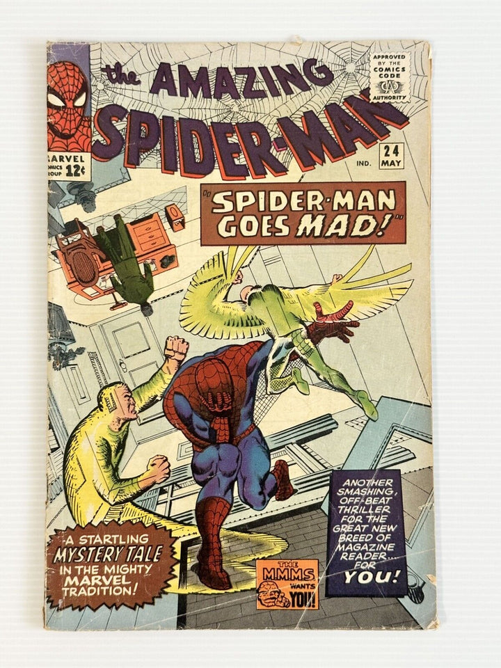 Amazing Spider-Man #24 1965 GD/VG Cent Copy