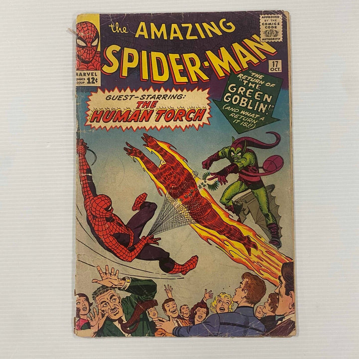Amazing Spider-Man #17 1964 Poor Cent Copy **Cover competely detatched**
