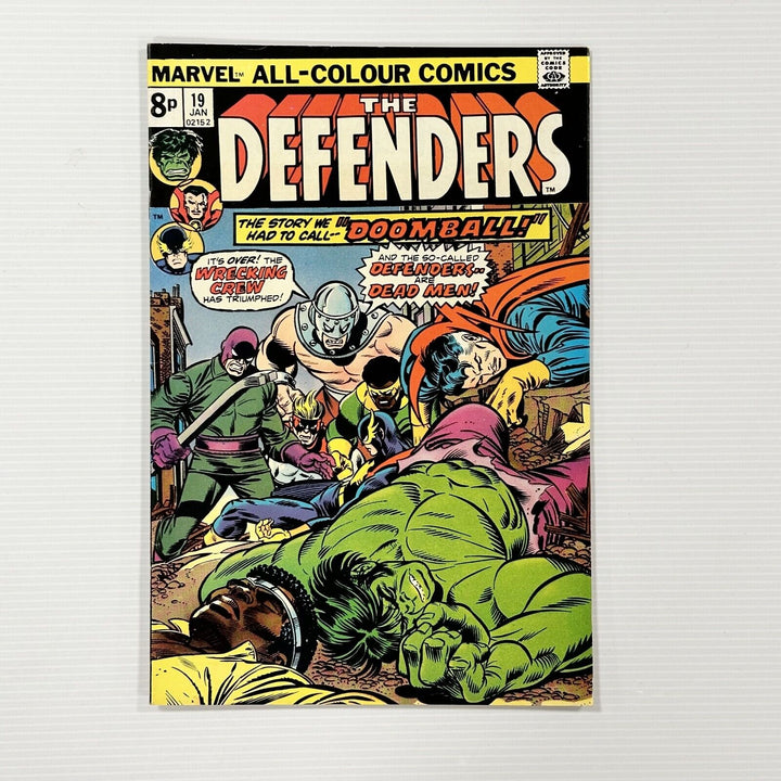 The Defenders #19 VF 1975 2nd appearance of the Wrecking Crew Pence Copy