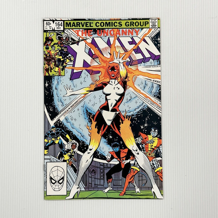 The Uncanny X-Men #164 1982 VF/NM 1st Carol Danvers Binary Cent Copy
