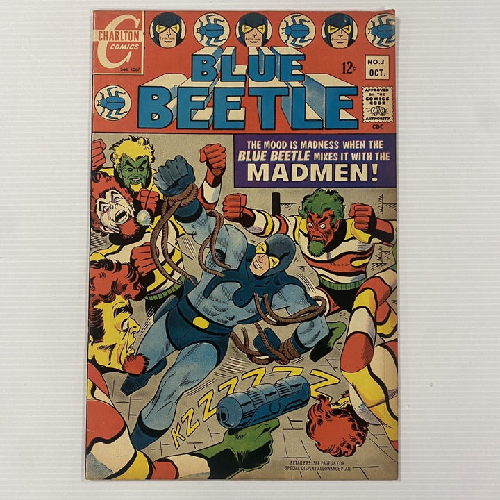 Blue Beetle #3 1967 FN/VF  Charlton