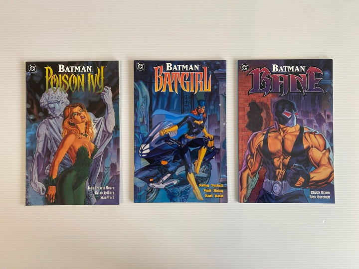 Batman Prestige Format Poison Ivy, Bane, Riddler, Mr Freeze Two-Face Batgirl