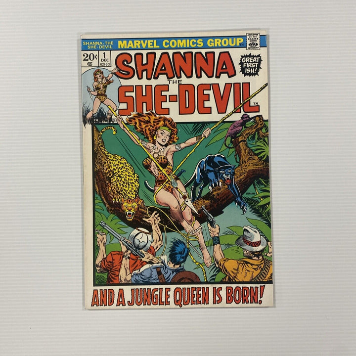Shanna The She-Devil #1 1972 VF 1st Appearance, George Tuska Art Cent Copy