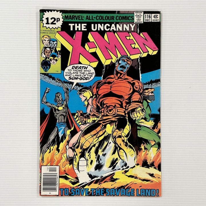 Uncanny X-Men #116 1978 VF- Pence Copy