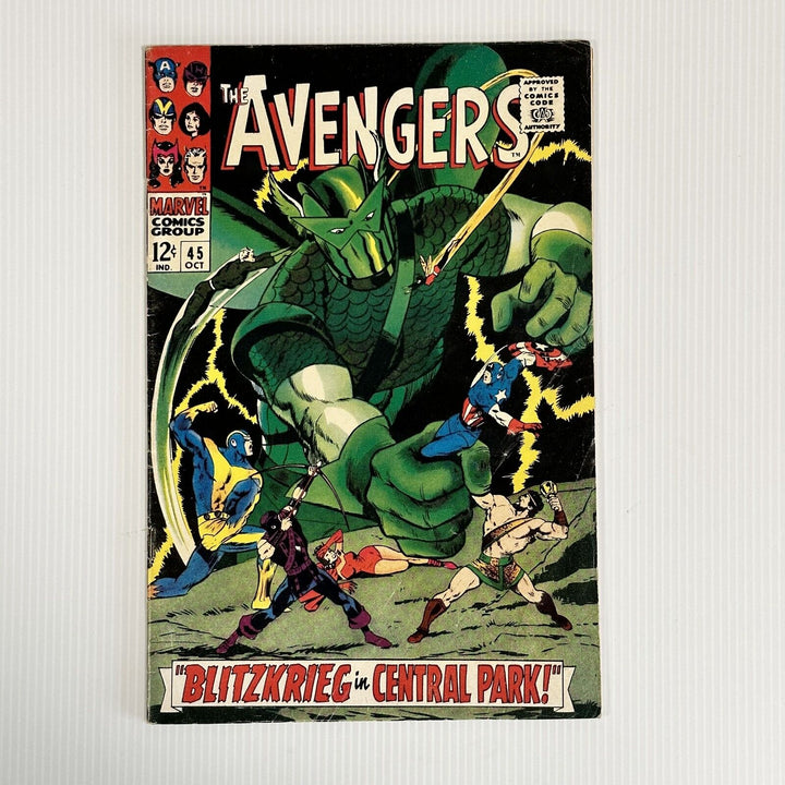 The Avengers #45 1967 VG+ Cent Copy