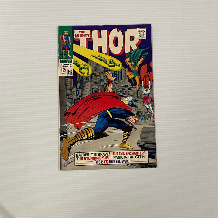 The Mighty Thor #143 1967 VF Cent Copy