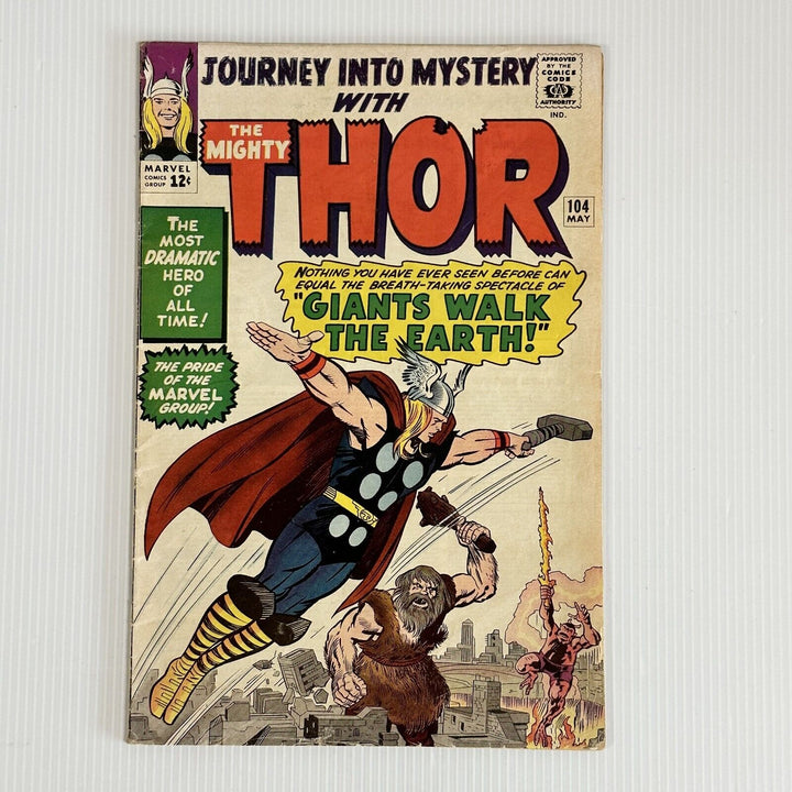 Journey into Mystery #104 1963 VG/FN Cent Copy