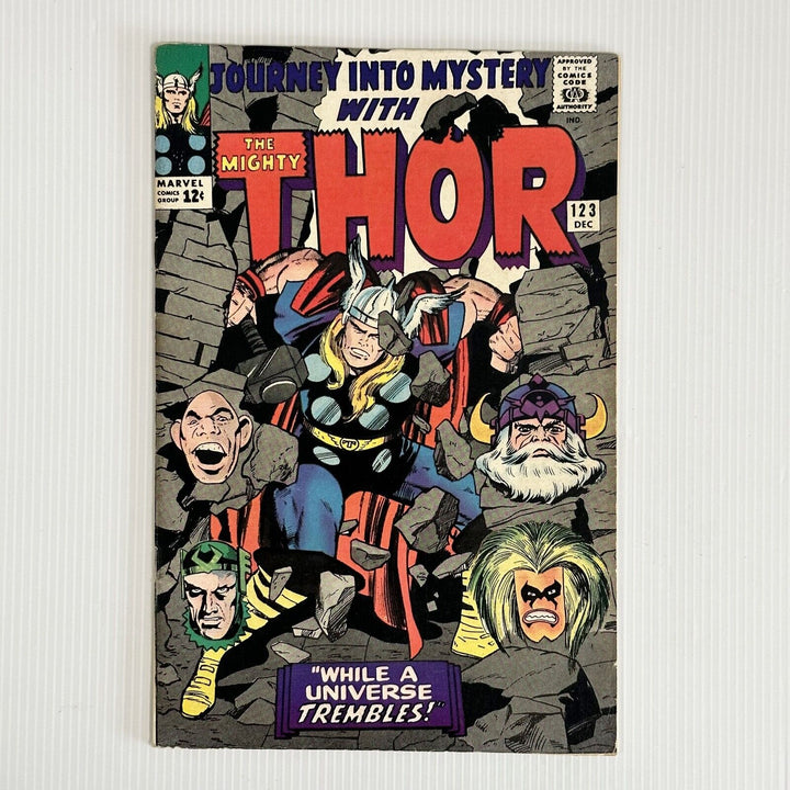 Journey into Mystery with Thor #123 1965 FN+ Cent Copy