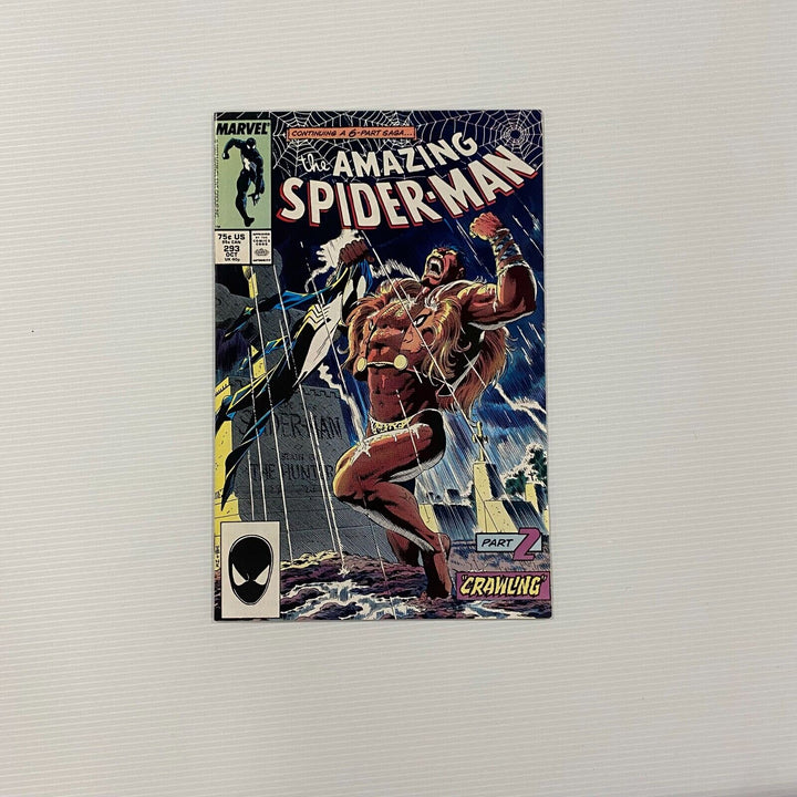 Amazing Spider-man #293 1987 NM- Part 2 - "Crawling" Newstand (2)