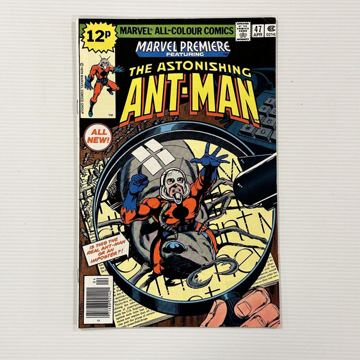 Marvel Premiere Astonishing Ant-Man #47 1979 VF- Pence Copy 1st Scott Lang