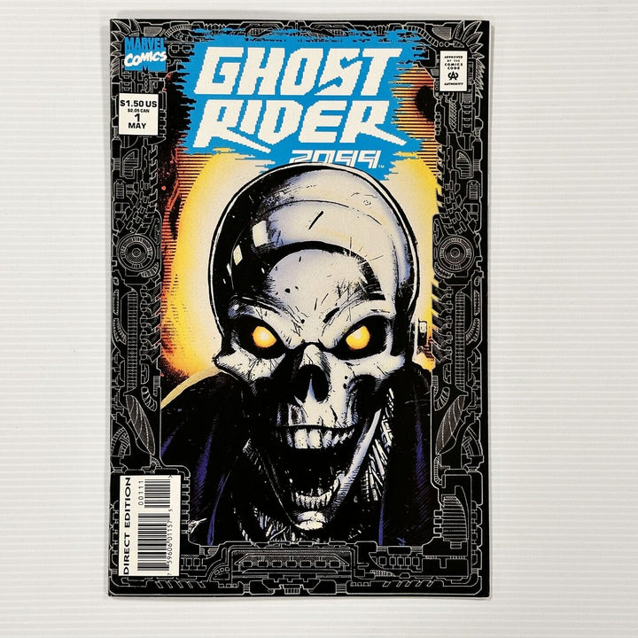 Ghost Rider 2099 #1 VF+ Standard Cover inc. Trading Cards