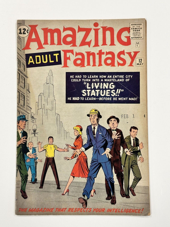 Amazing Adult Fantasy #12 1962 VG-  1st Gargoyla Ditko Art Cent Copy