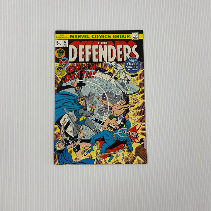 The Defenders #6 1972 VF- Pence Copy