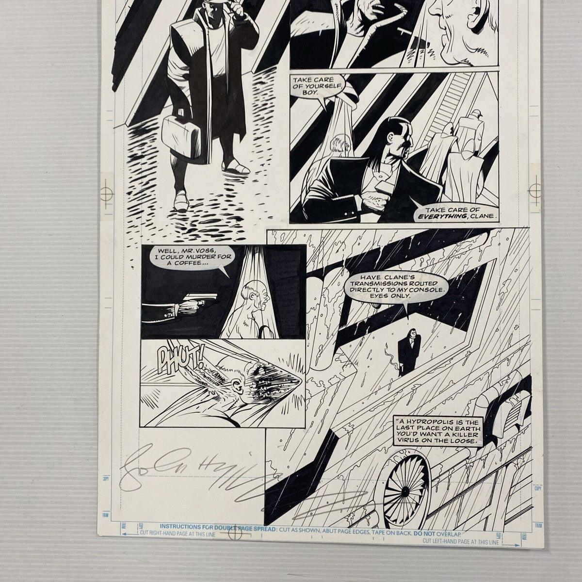 Original Artwork for Mutatis Issue #1 Story Page #11 By John Higgins ...