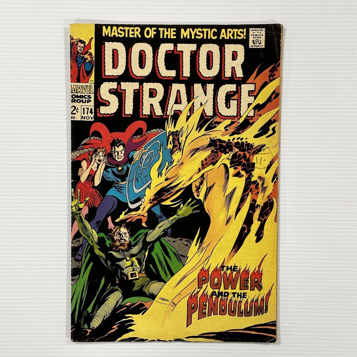 Doctor Strange #174 1969 FN- 1st appearance of Satannish Cent Copy Pence Stamp